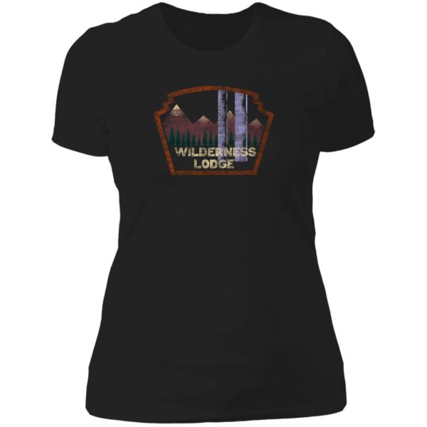 wilderness lodge ii lady t-shirt