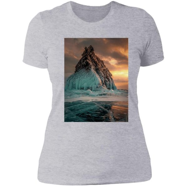 wilderness melting rocks lady t-shirt