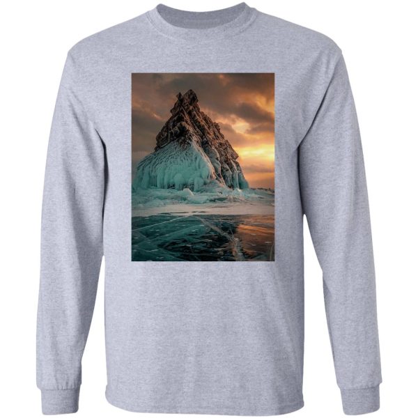 wilderness melting rocks long sleeve