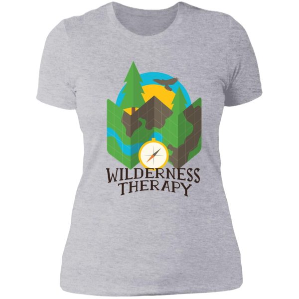 wilderness therapy lady t-shirt