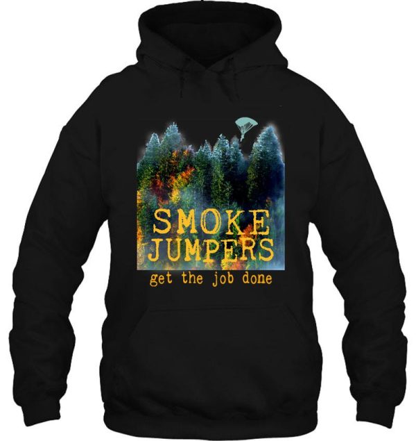 wildland firefighter smokejumper design hoodie
