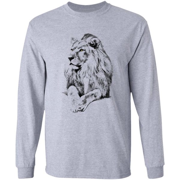 wildlife lion long sleeve