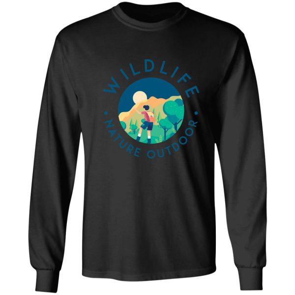 wildlife nature outdoor long sleeve