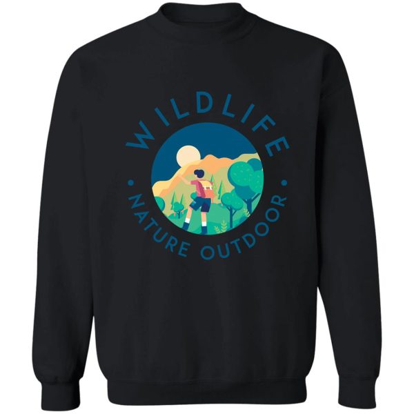 wildlife nature outdoor sweatshirt