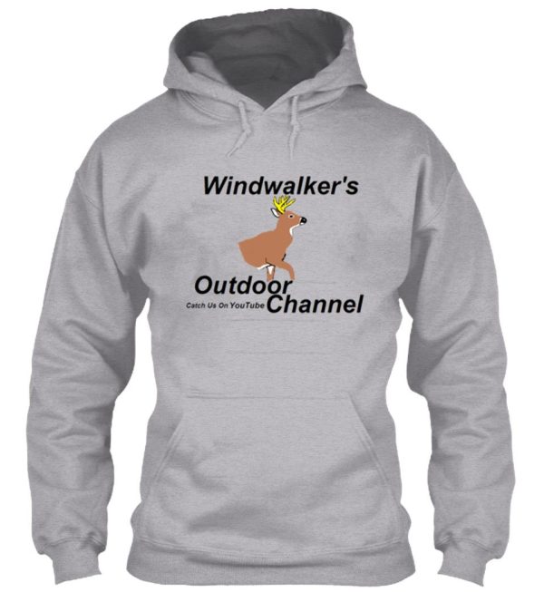 windwalkers outdoor channel logo hoodie
