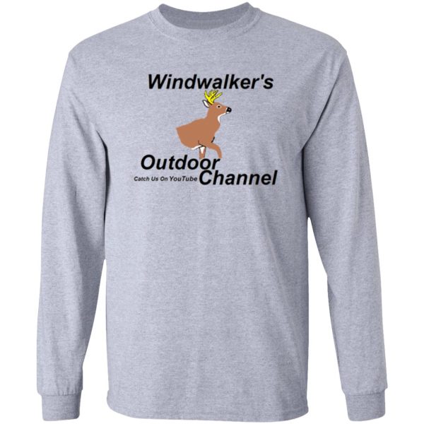 windwalkers outdoor channel logo long sleeve