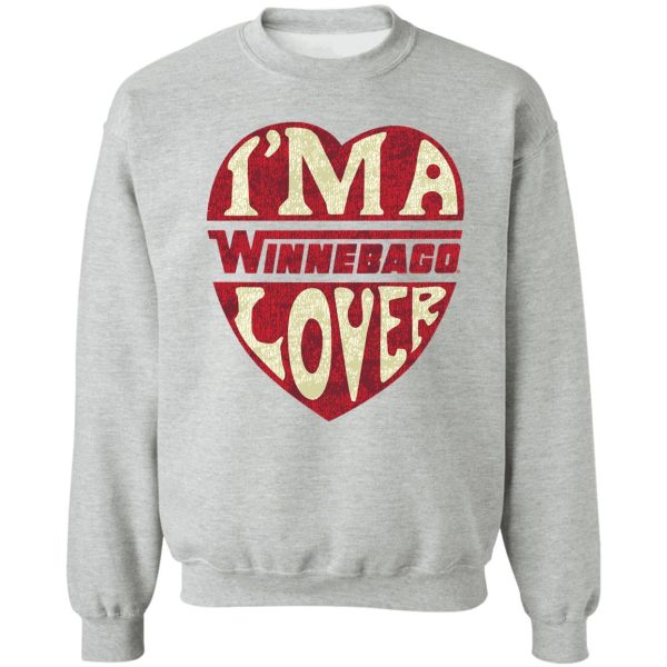 winnebago lover - vintage camper series sweatshirt