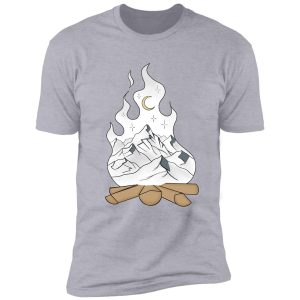 winter campfire shirt