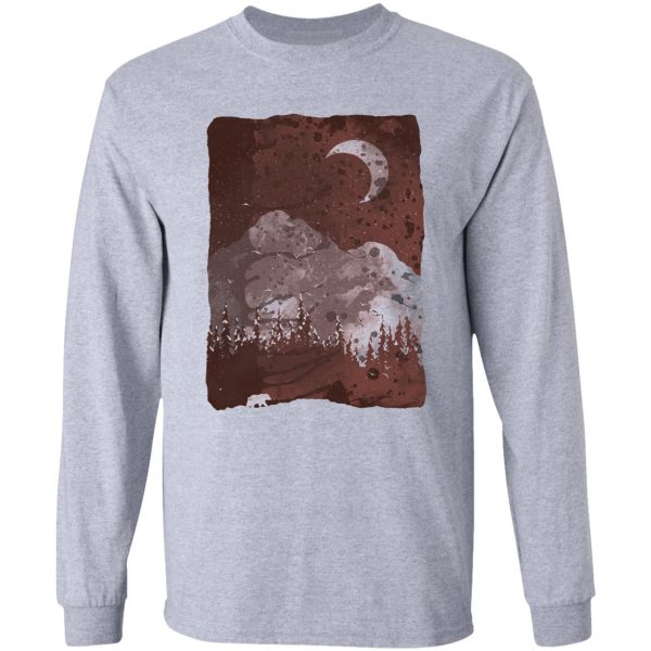 winter finds the bear... long sleeve