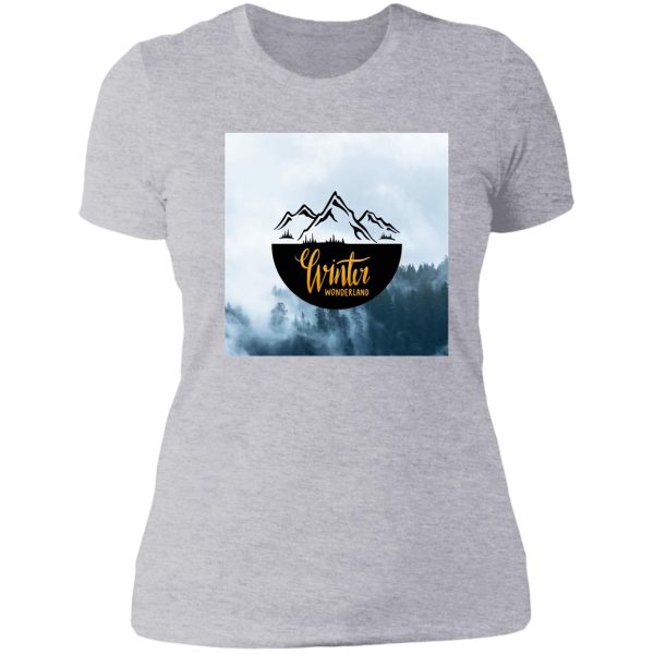 winter logo lady t-shirt