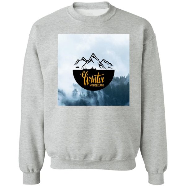 winter logo sweatshirt