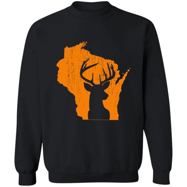 wisconsin deer hunting sweatshirt