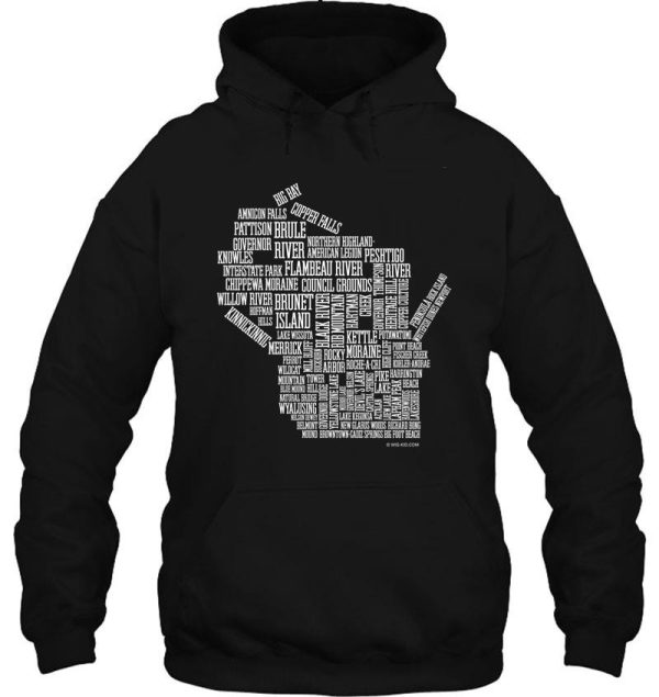 wisconsin state parks wis-kid hoodie