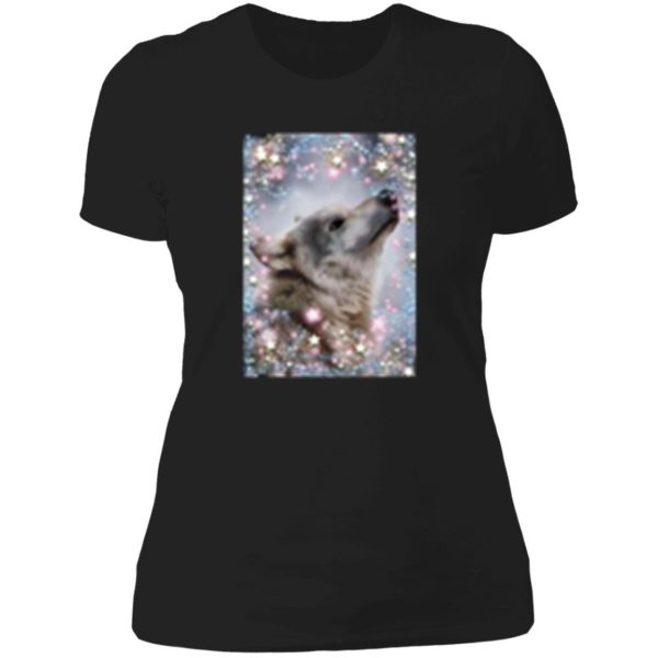 wolf bride lady t-shirt