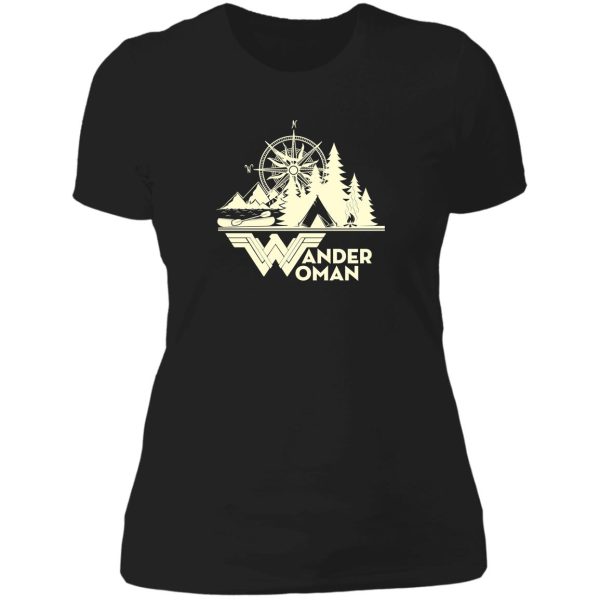 womens wander woman gift for queen of the camper tshirt lady t-shirt