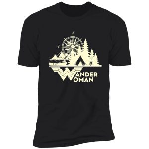 womens wander woman gift for queen of the camper tshirt shirt