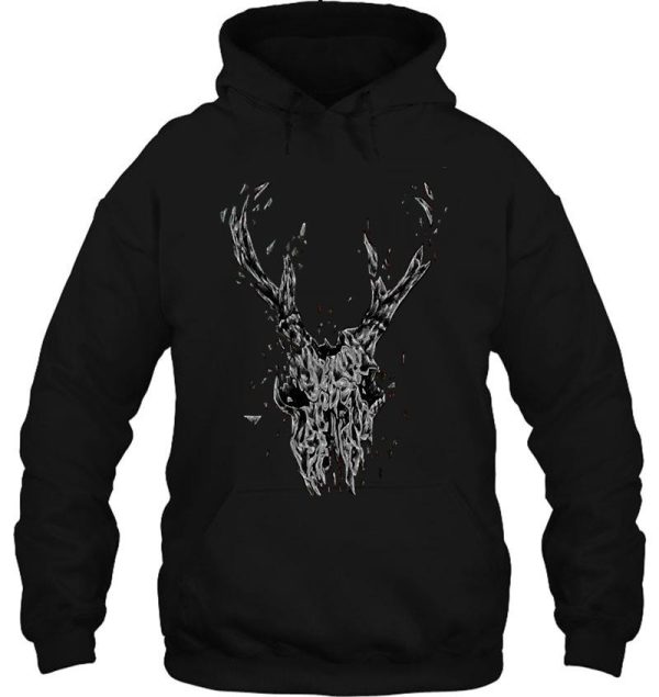 wrecked skull hoodie