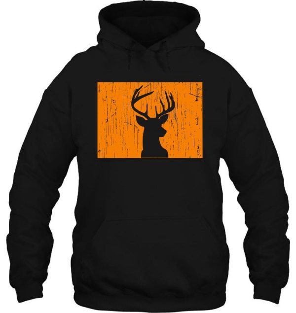wyoming deer hunting hoodie