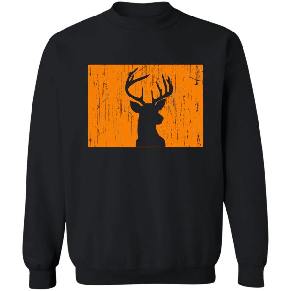 wyoming deer hunting sweatshirt