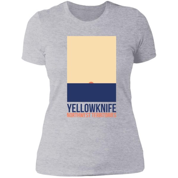yellowknife lady t-shirt