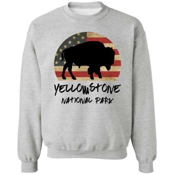 yellowstone national park america sweatshirt