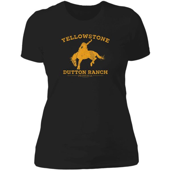 yellowstone-vintage lady t-shirt