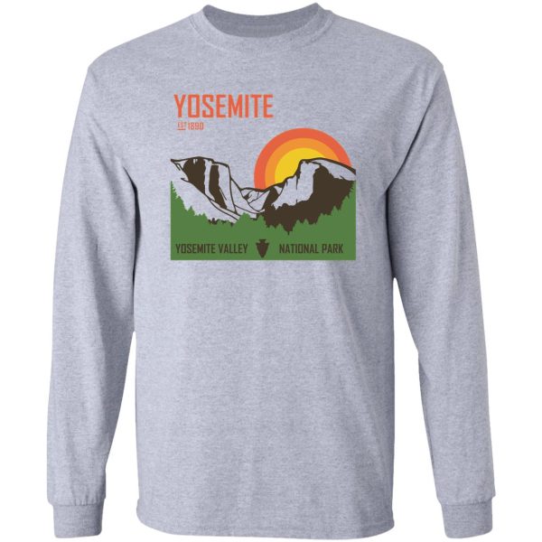yosemite national park long sleeve