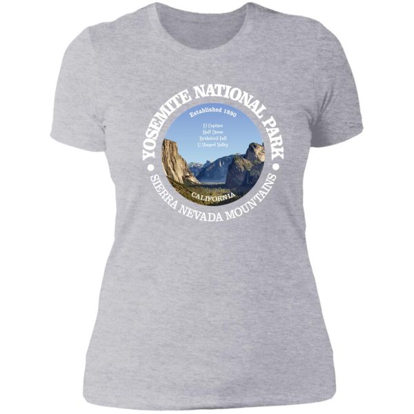 yosemite national park (np) lady t-shirt