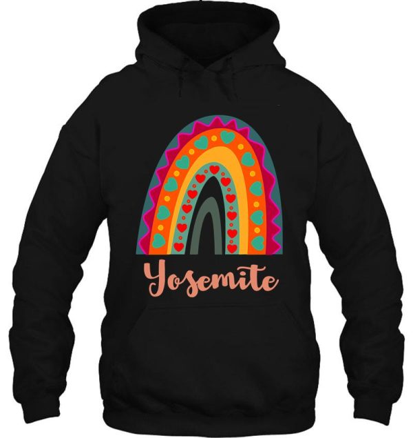 yosemite rainbow wilderness hoodie