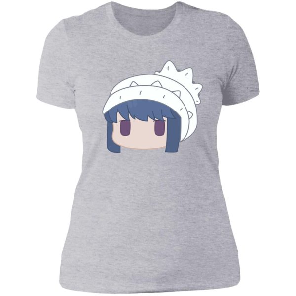 yuru camp - chibi rin head lady t-shirt