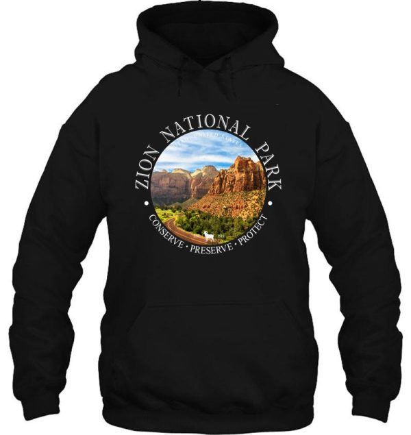 zion national park conservation shirt utah nature preserve hoodie