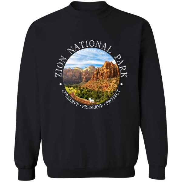 zion national park conservation shirt utah nature preserve sweatshirt