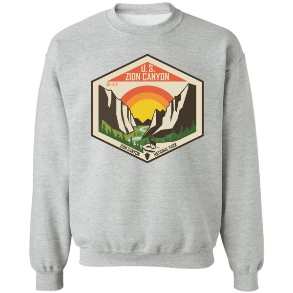zion national park - zion canyon sweatshirt