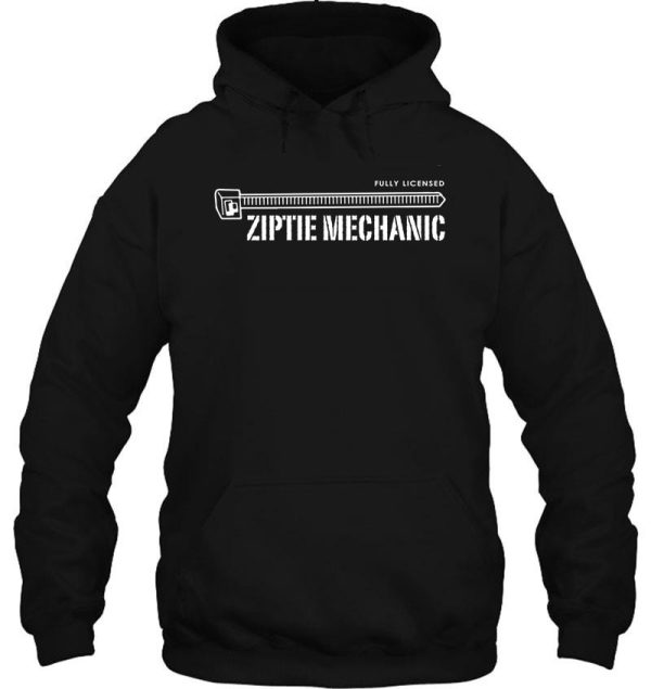 ziptie mechanic hoodie