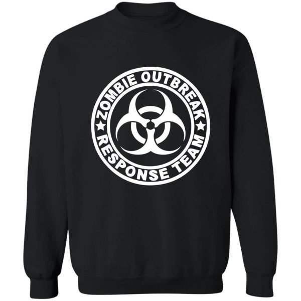 zombie outbreak response team sweatshirt